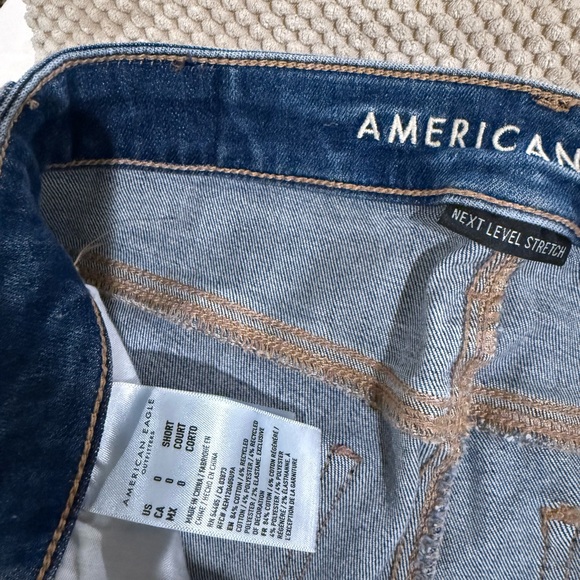 American Eagle Outfitters Straight Leg Blue Jeans - Picture 3 of 3